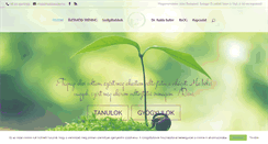 Desktop Screenshot of drkukliseszter.hu