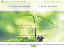 Tablet Screenshot of drkukliseszter.hu